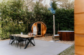 Romantisch Wellness Boshuisje met Sauna & Hottub